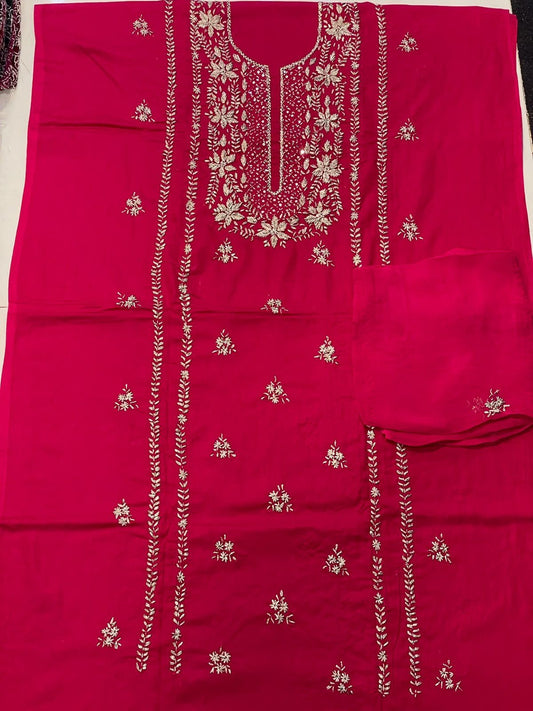 Gota work lawn suit