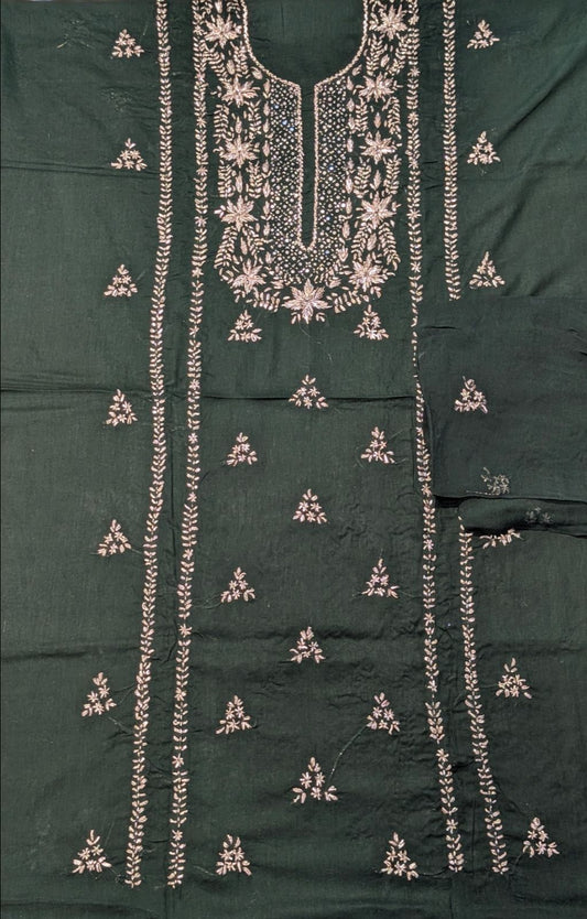 Gota work lawn suit dupatta