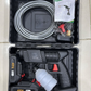 Complete box contents - gun, batteries, hose, nozzles