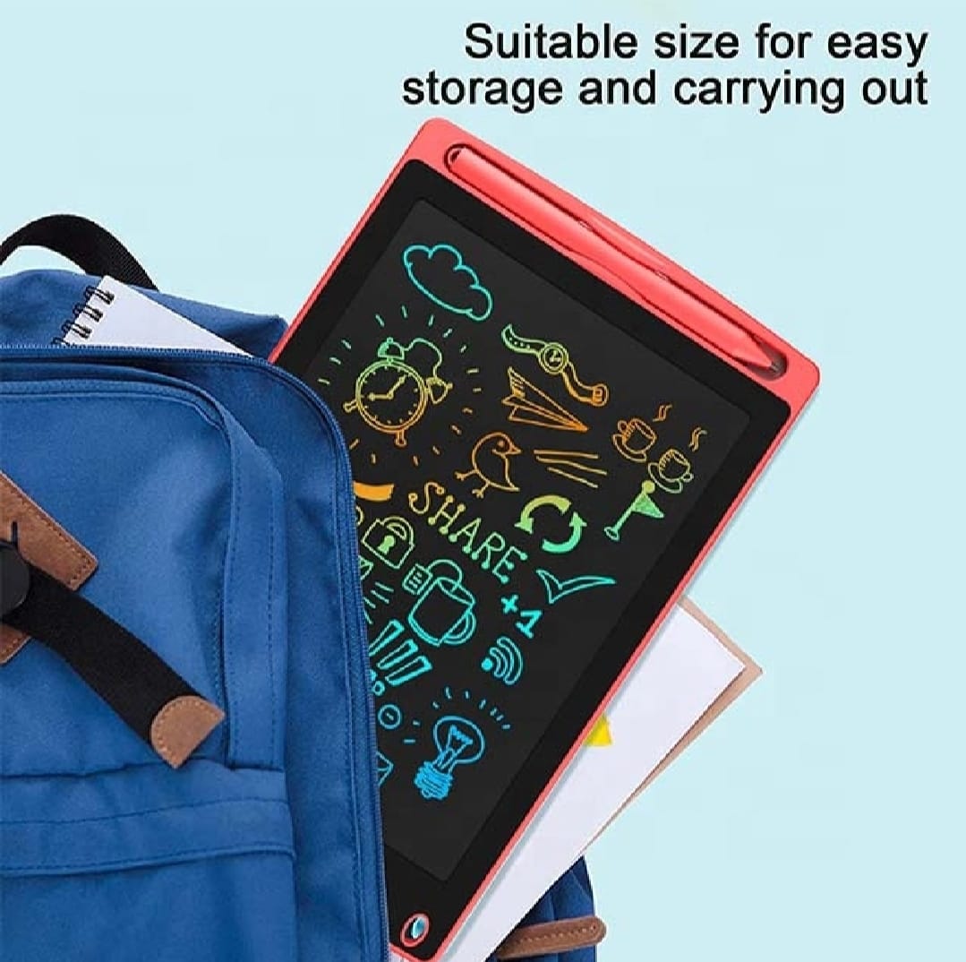 LCD Writing Tablet for Kids – 8.5 inch Colorful Doodle & Drawing Board