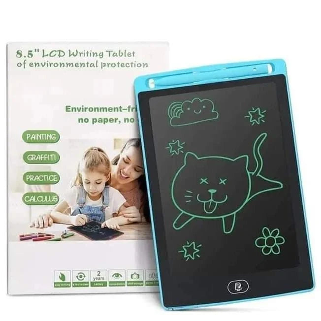LCD Writing Tablet for Kids – 8.5 inch Colorful Doodle & Drawing Board